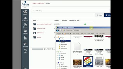 uploading video to canvas discussion