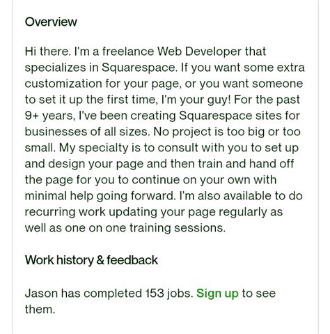 upwork profile for content writer