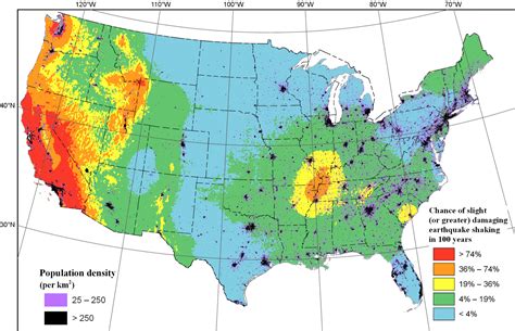 us seismic zone map by zip code