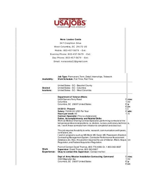 usajobs federal resume example reddit