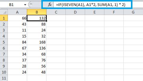 usar el if en excel