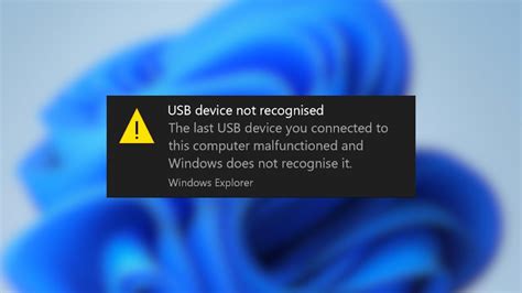 usb error