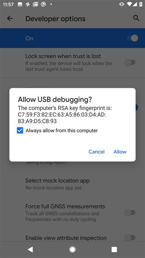 use adb to connect to android phone