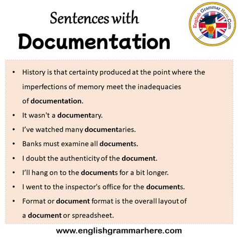use document in a sentence
