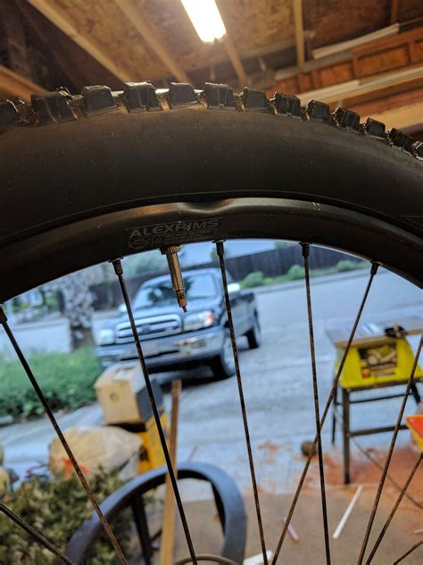 use hammer to fix a bent bicycle rim