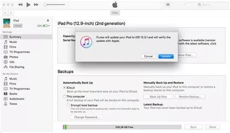 use itunes to downgrade ios