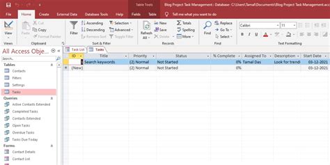 use of microsoft access