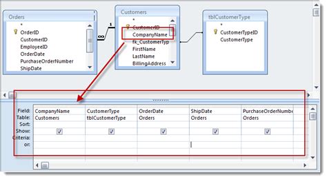 use of query in ms access