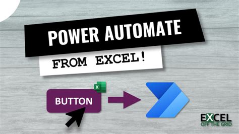 use power automate to run excel macro