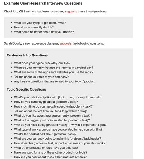 user research questions examples