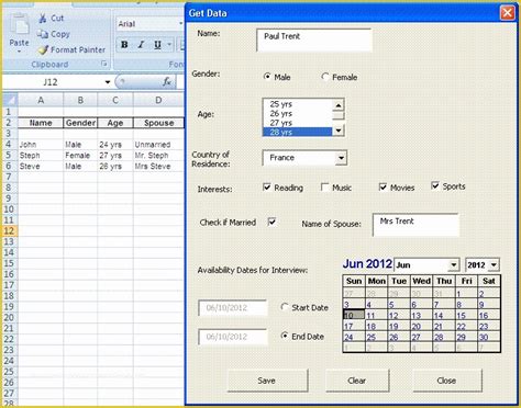userform in excel examples