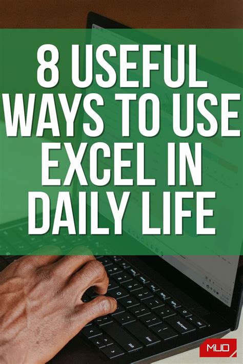 uses for excel in personal life