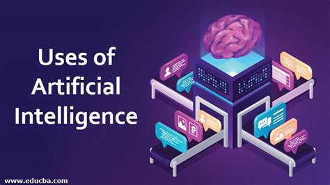 uses of artificial intelligence in different fields