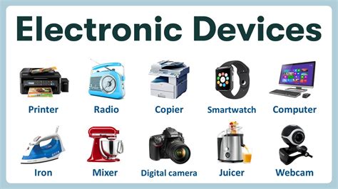 uses of computerized electronic devices