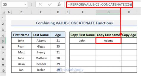 using if statement in excel formula to copy cell value