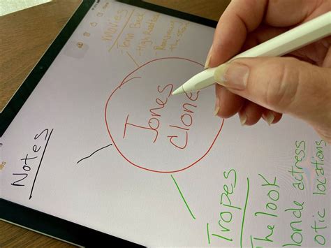 using ipad for notes at work