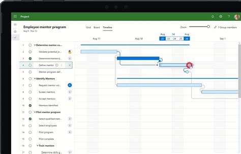 using microsoft for project management