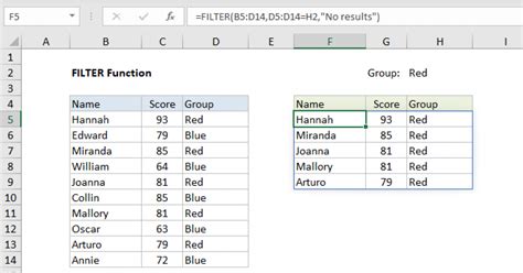 using the filter function in excel with multiple criteria