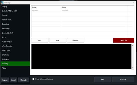 vMix Automation and Scripting Options