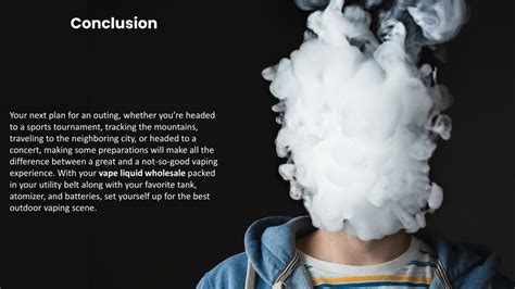 vaping conclusion