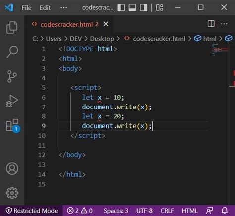 variable in javascript definition