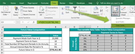 variable range in excel