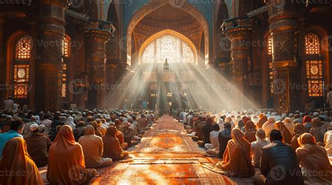 Ilustrasi berbagai acara masjid