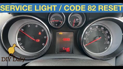 vauxhall mokka error code 82