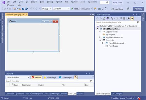 vb.net windows forms application