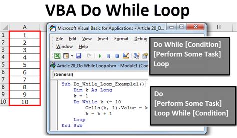 vba while loop example