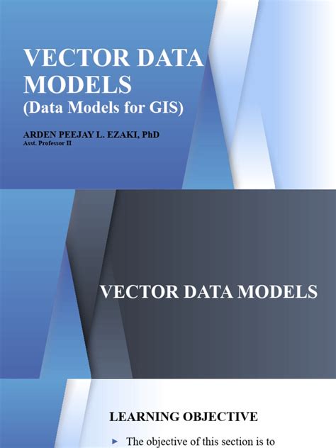 vector data model in gis pdf