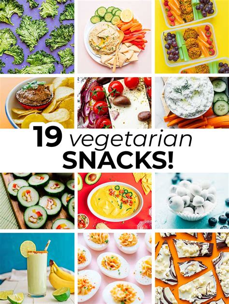 vegetarian snack recipes for parties