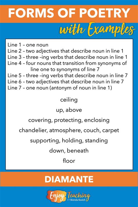 verse form examples