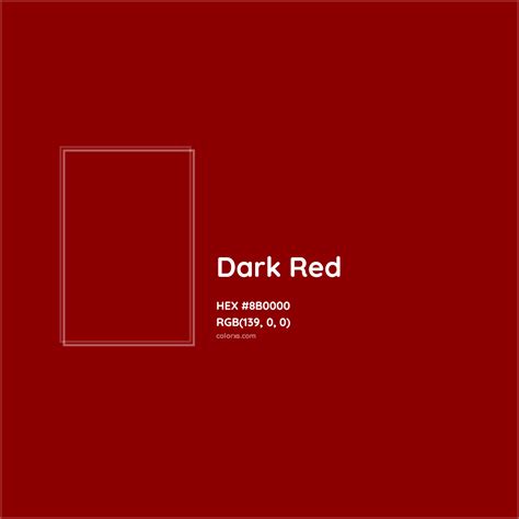 very dark red hex code