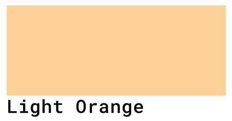very light orange hex code