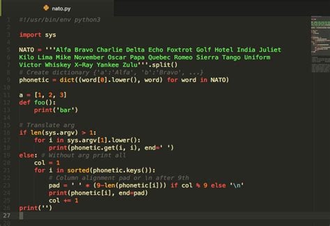 very long python code