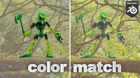vfx color matching example