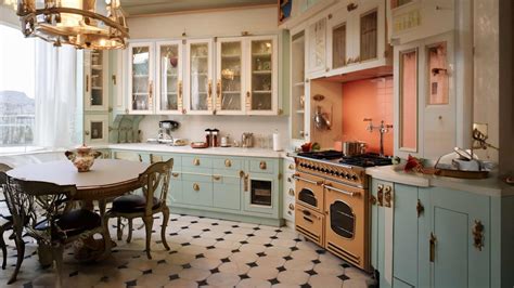 vintage inspired kitchen