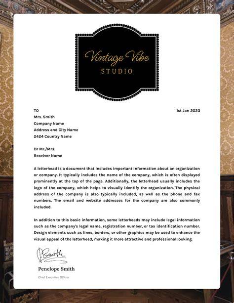 Kop Surat Vintage