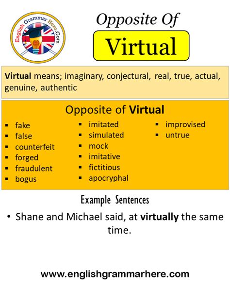 virtual meaning in english with example