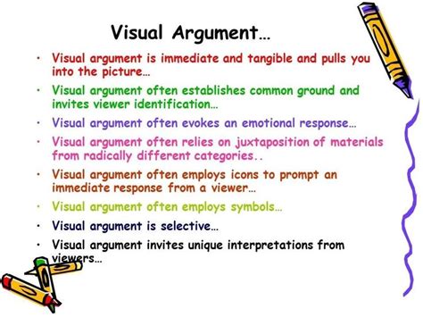 visual argument examples for students