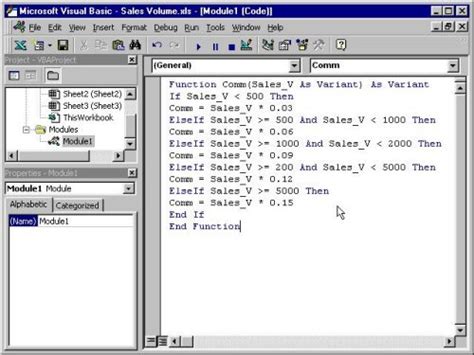 visual basic excel syntax
