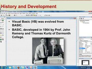 visual basic history