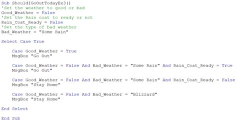 visual basic if statement multiple conditions