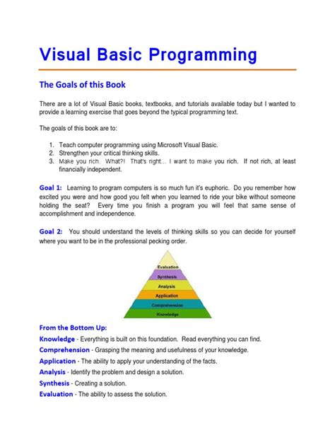 visual basic programming pdf notes