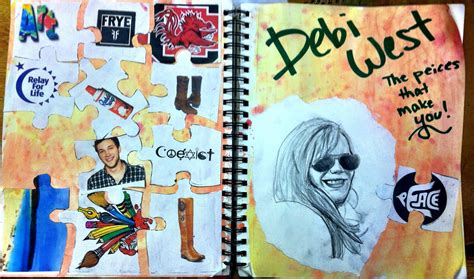 visual journal examples for students