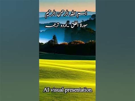 visual presentation meaning in urdu