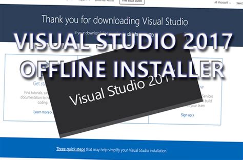 visual studio code 2017 offline installer