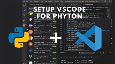 visual studio code and python setup