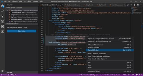 visual studio code best xml formatter